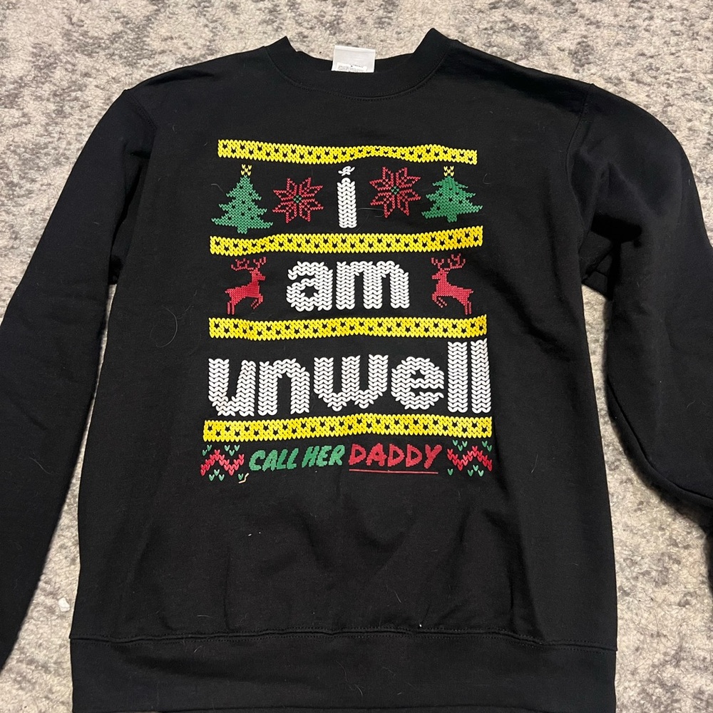 Call her daddy Holiday Graphic Women's Sweater